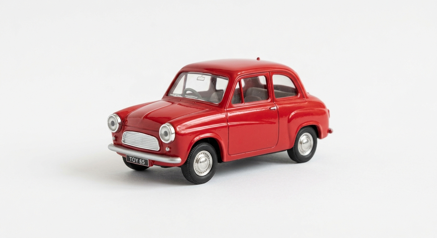 photo of a toy car
